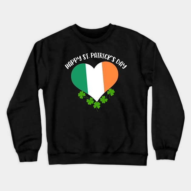 Happy St.Patrick's day Crewneck Sweatshirt by zeevana